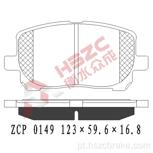 FMSI D923 PAT CERAMICA DE CERAMICA DE CARRO PARA HAVAL